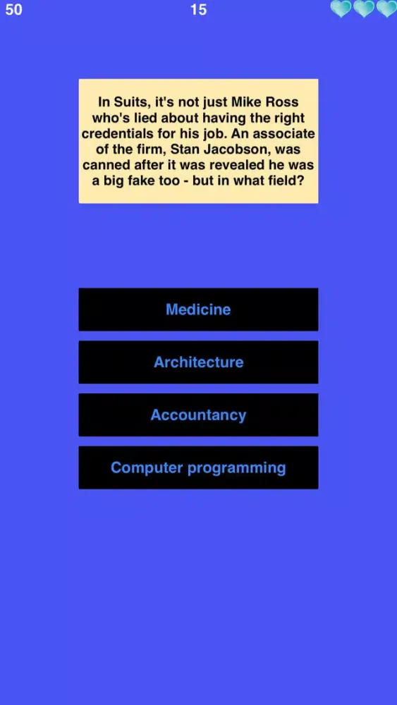 Скриншоты Trivia for Suits - Super Fan Quiz for Suits Trivia - Collector's Edition